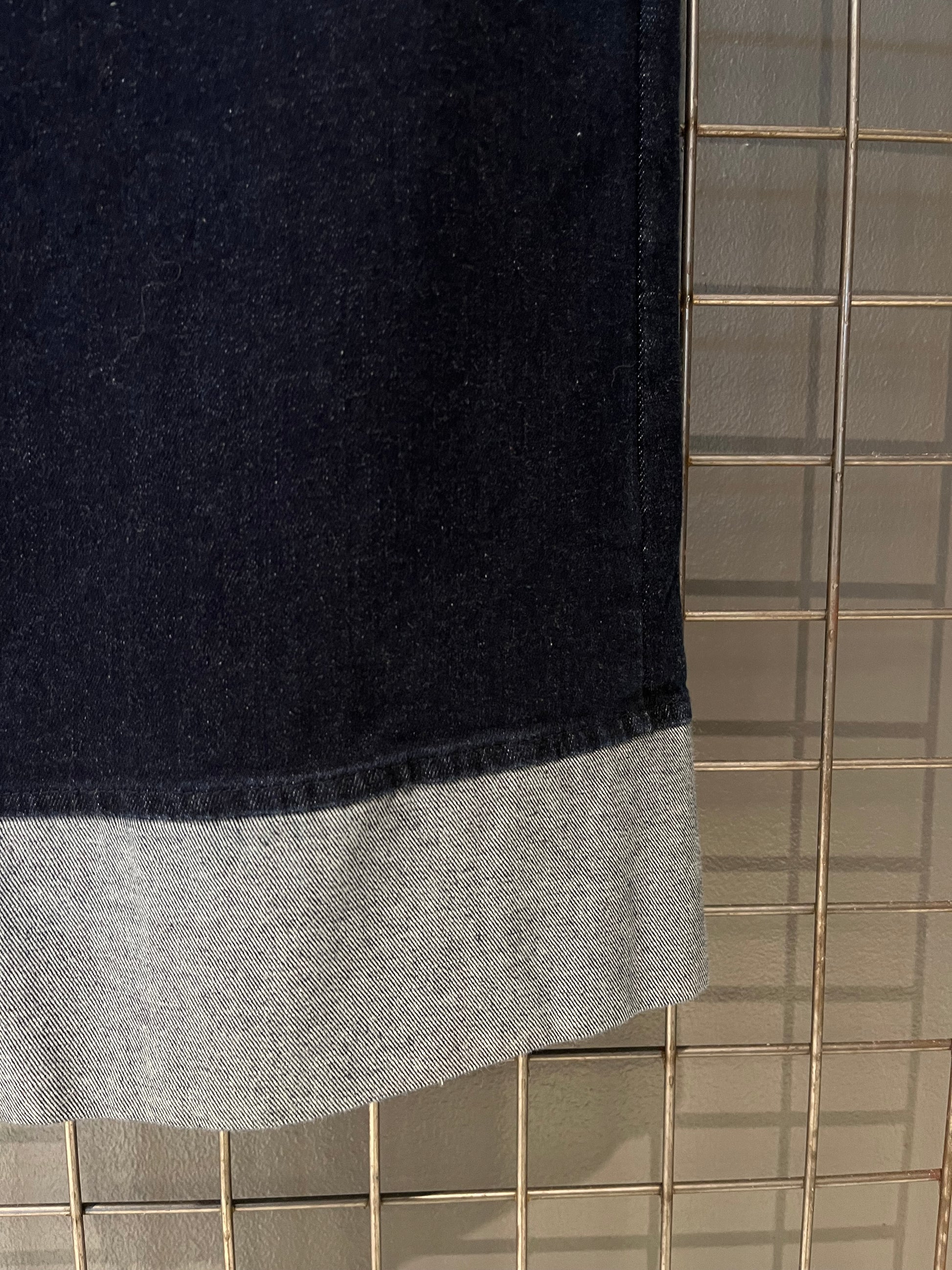 Jeggings Donna Denim Scuro con Risvolto – Easy Chic Edition