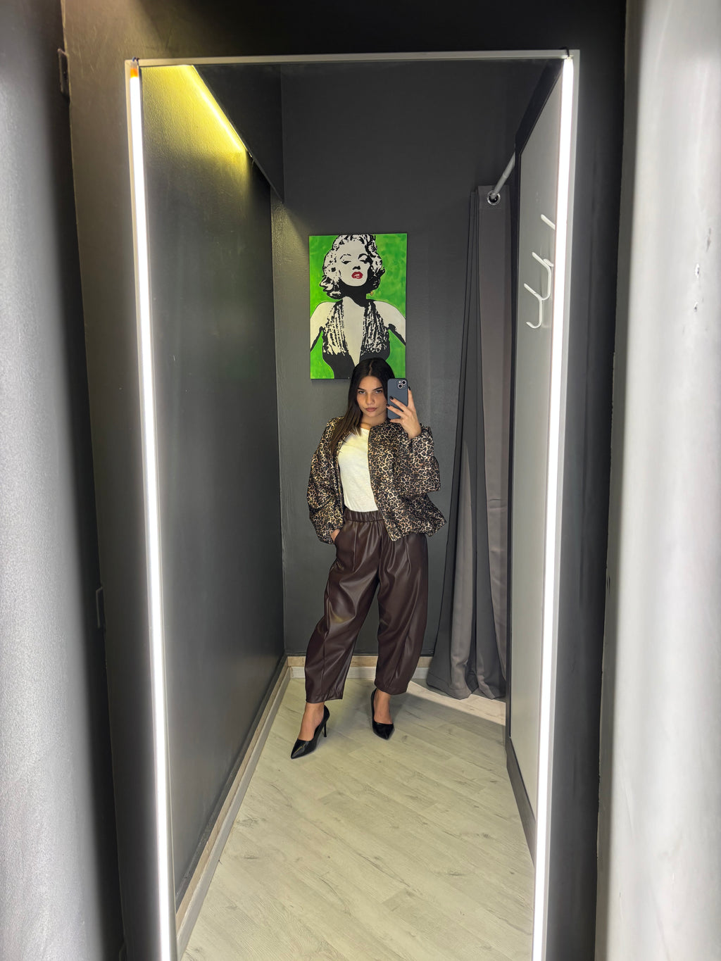 Pantaloni in Ecopelle Chocolate – Stile Urban Chic