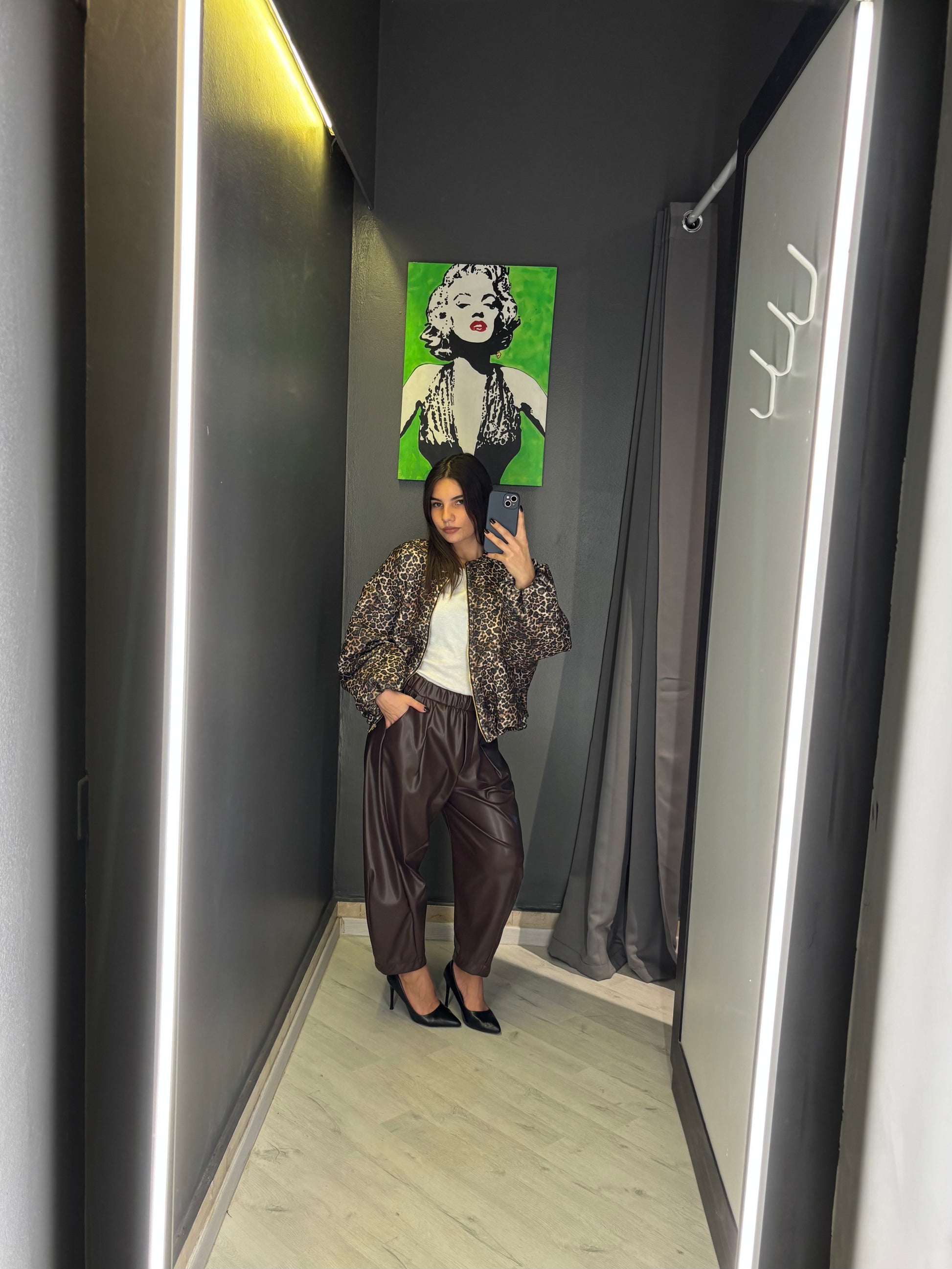 Bomber Donna Leopardato – Stile Urban Wild con Taglio Oversize