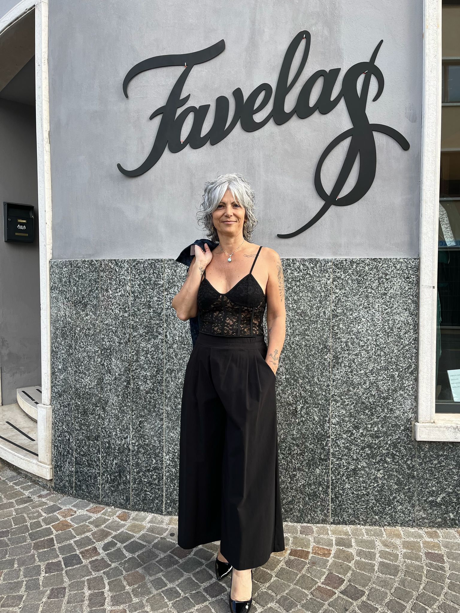 PANTALONE PECHINO NERO