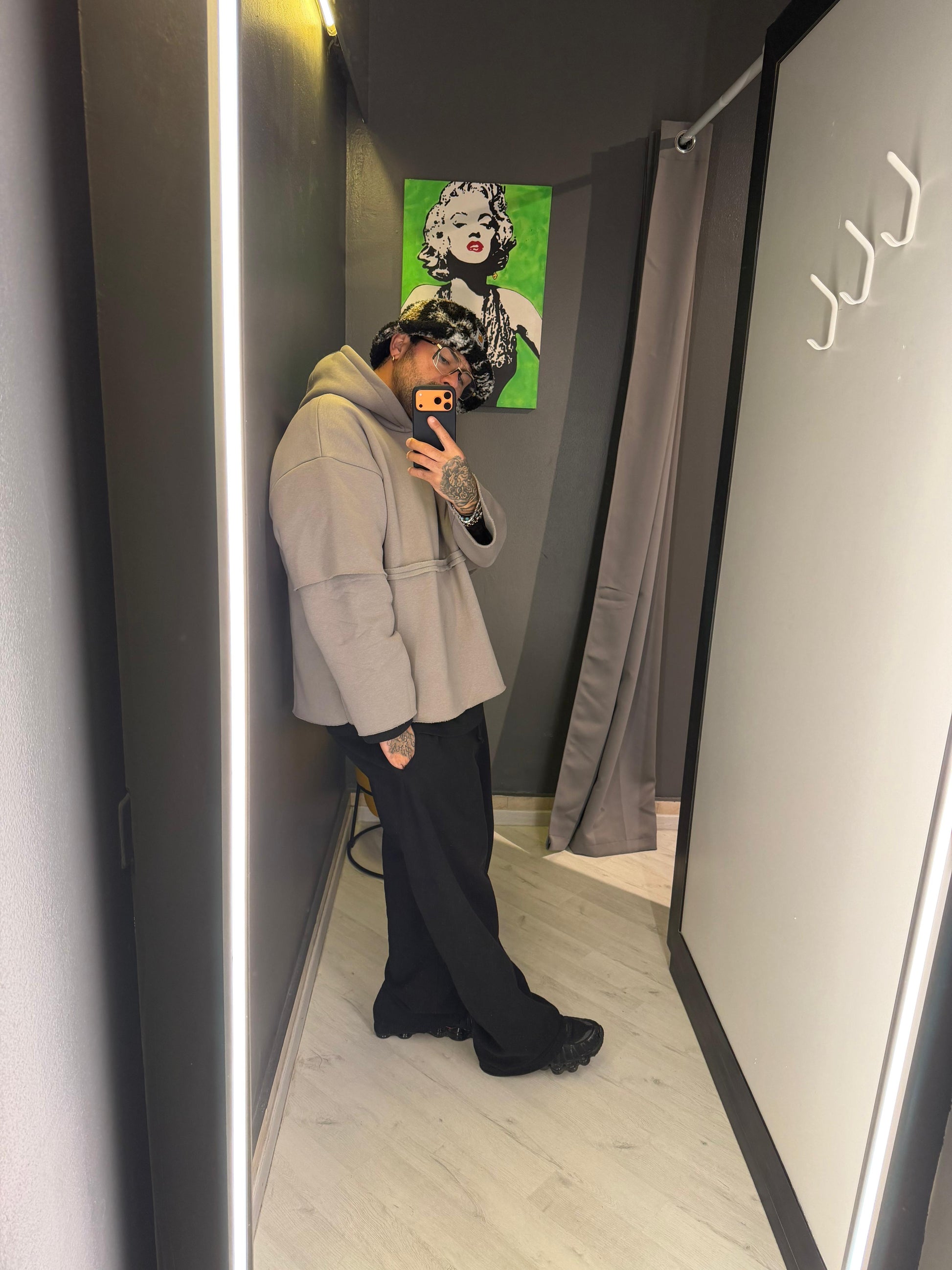 Felpa Oversize Layer Hoodie – Essential Street Fit