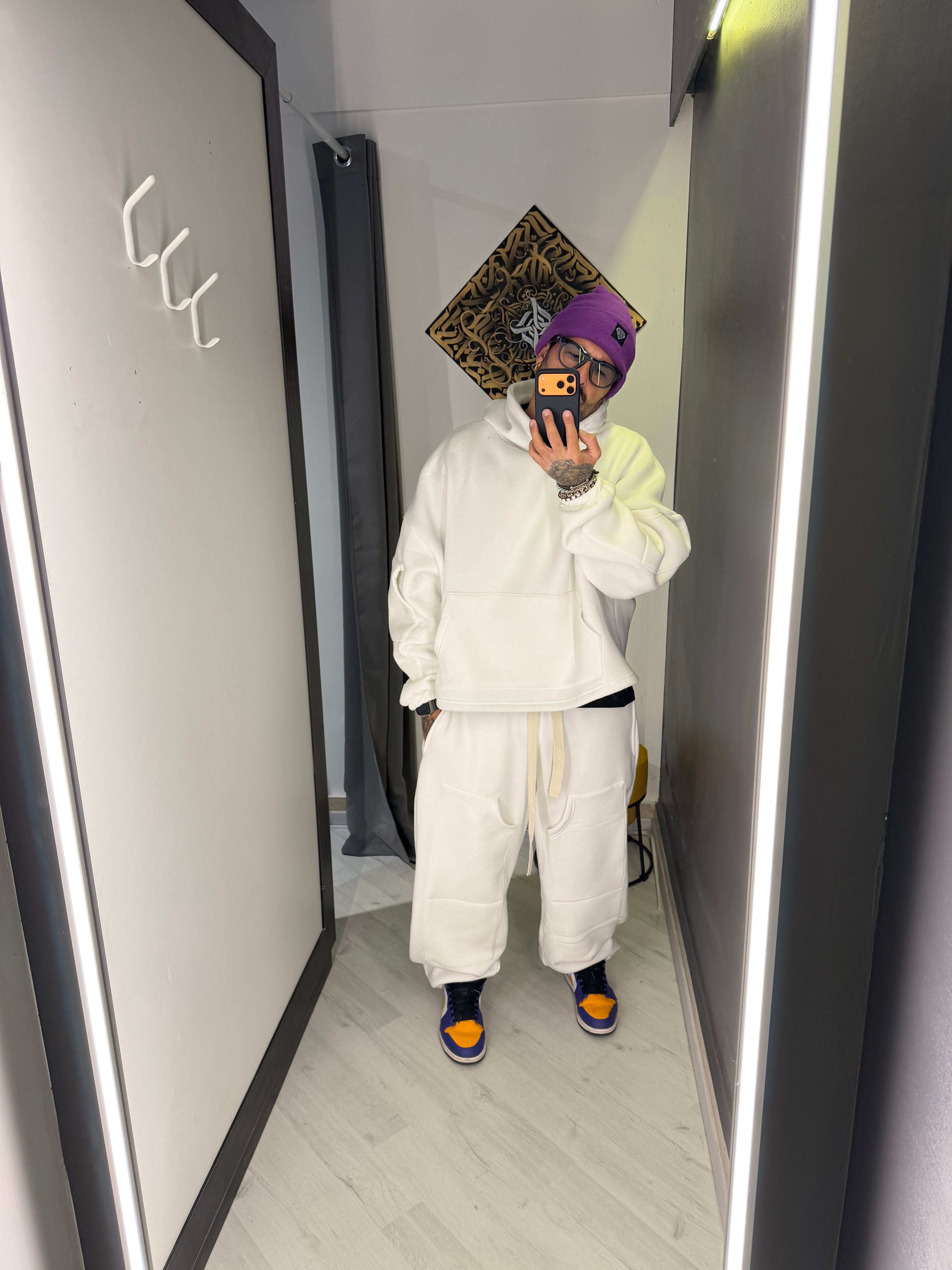 Tuta Uomo Street Essential White – Comfort Premium & Stile Urbano