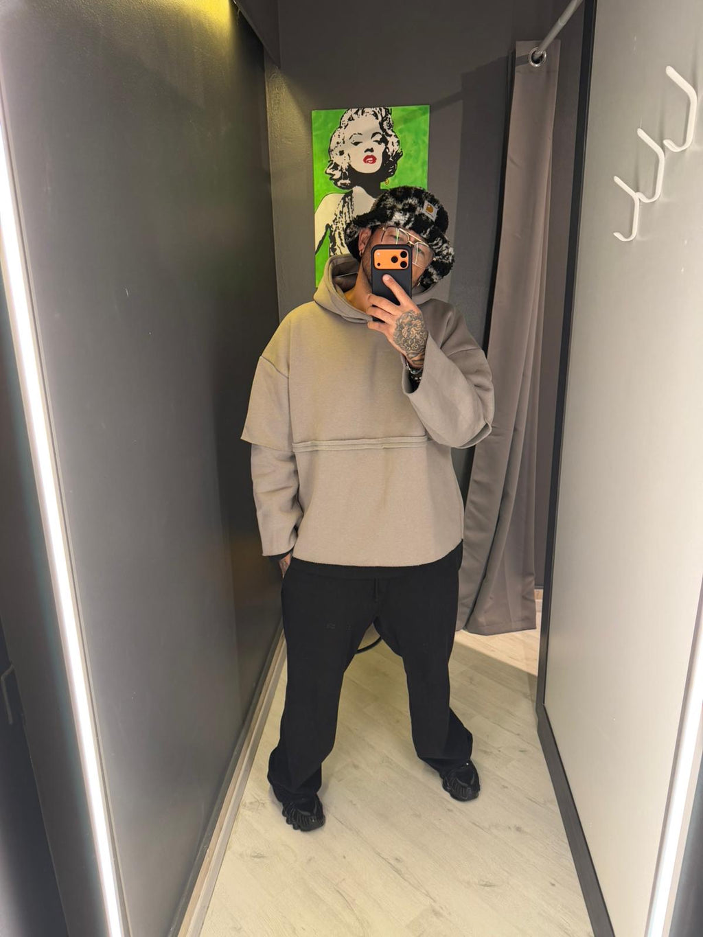 Felpa Oversize Layer Hoodie – Essential Street Fit