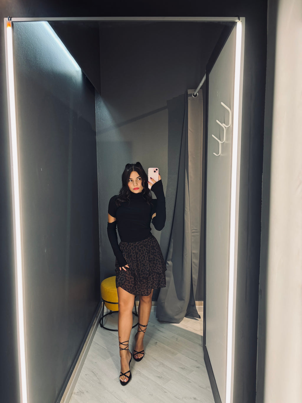 Gonna Animalier Svasata