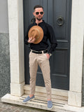 Camicia Uomo Elegante Slim Fit