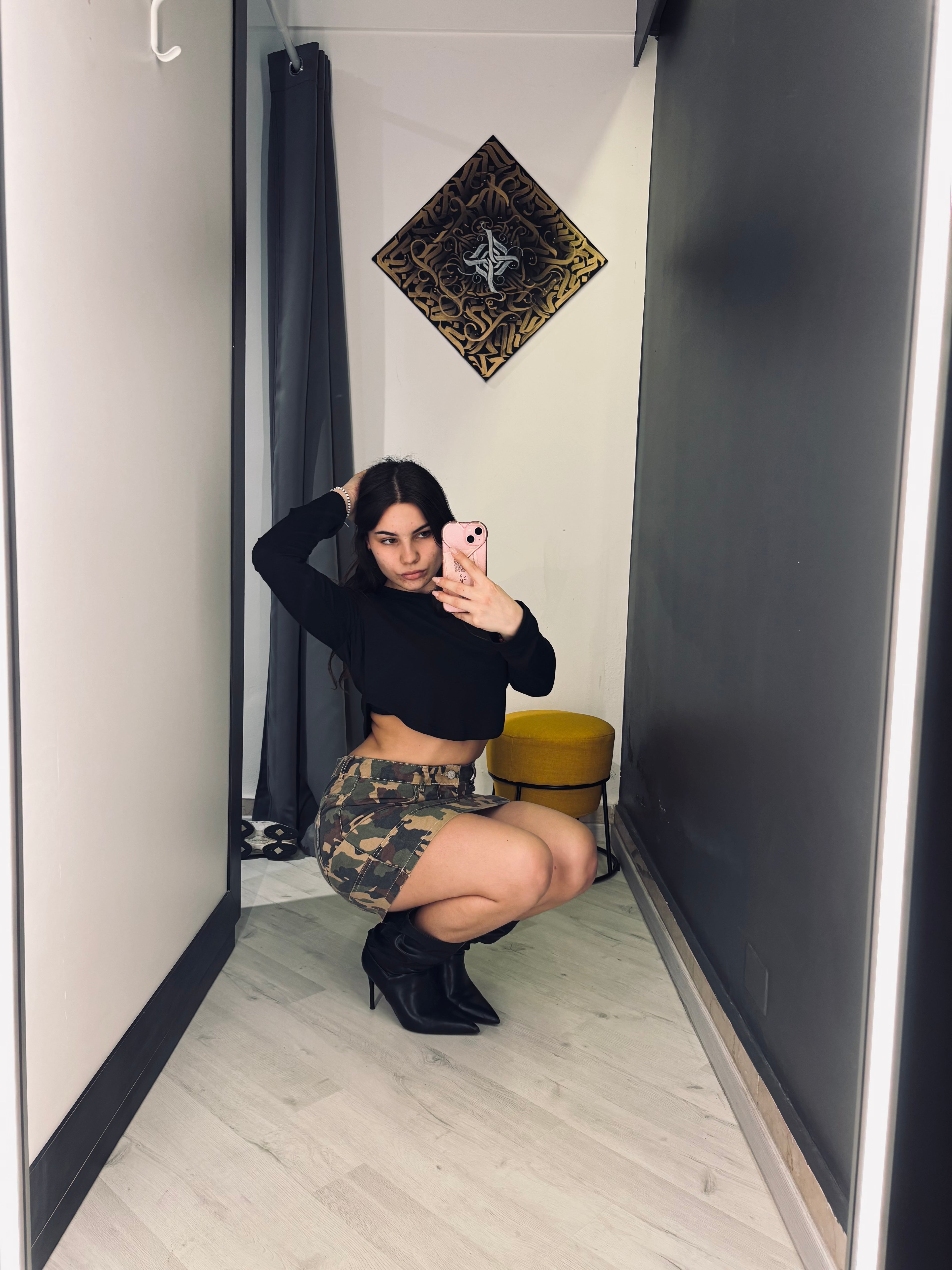 Gonna Mini Camouflage Urban – Stile Streetwear Grintoso