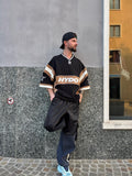 Completo Oversize HYDO – Jersey Urban + Cargo Denim Tech