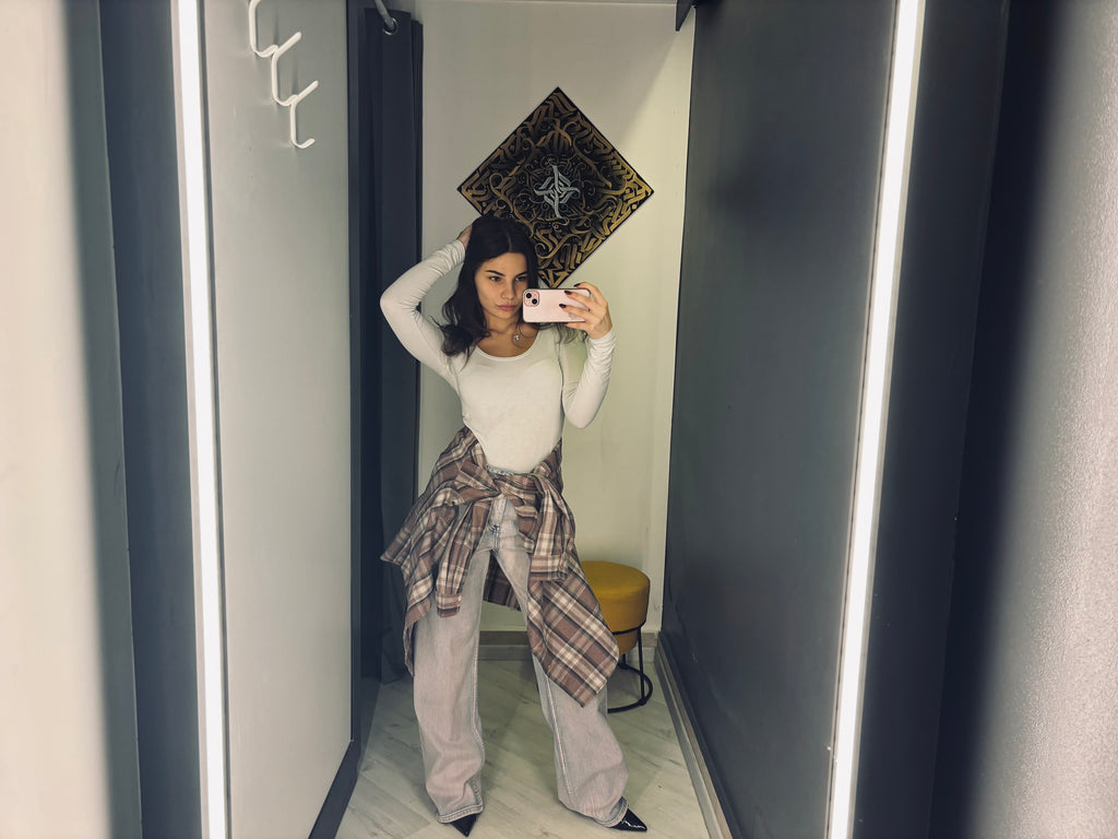 Jeans Wide Leg Soft Vintage – Vita Alta & Lavaggio Chiaro