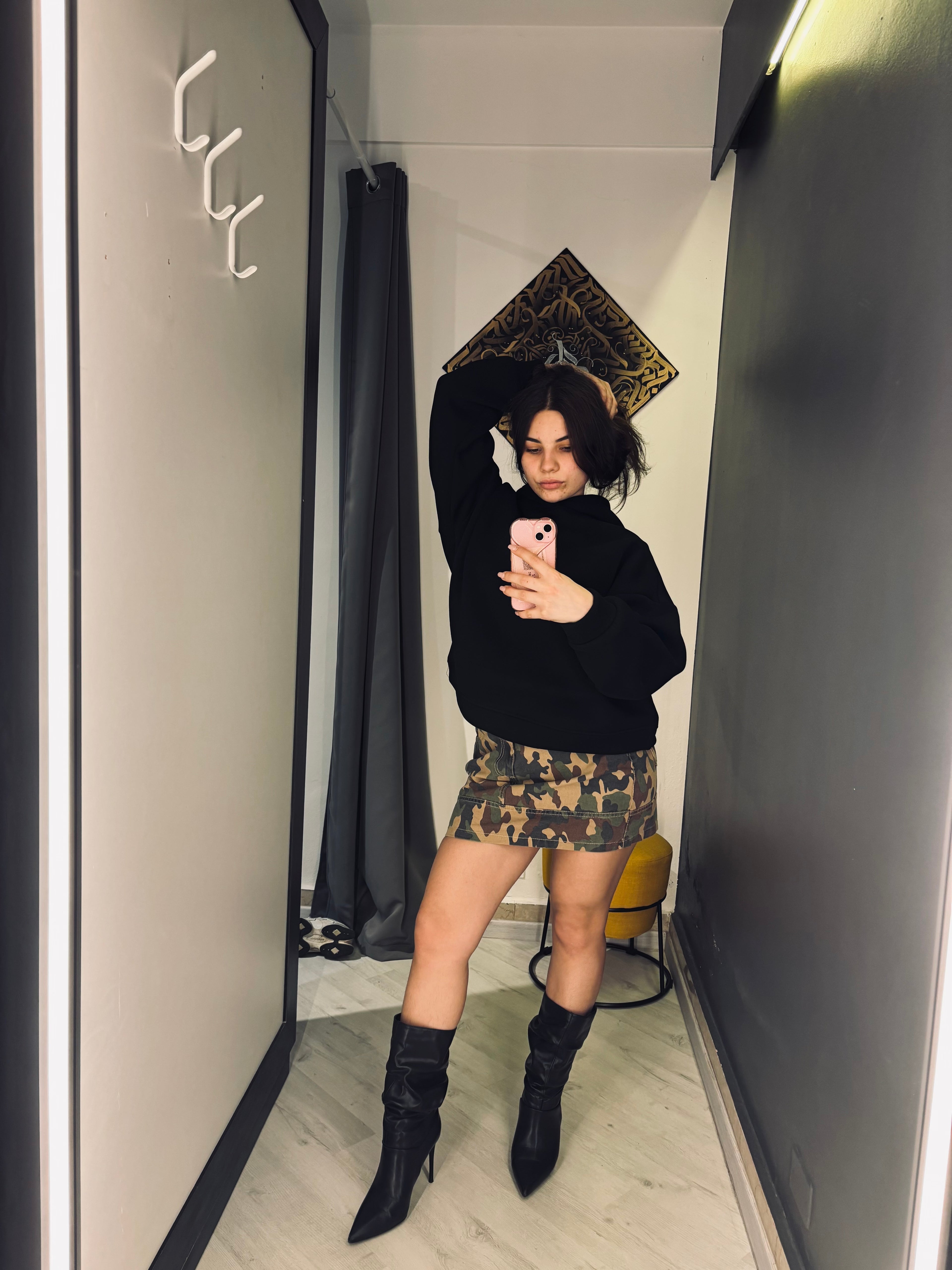 Gonna Mini Camouflage Urban – Stile Streetwear Grintoso