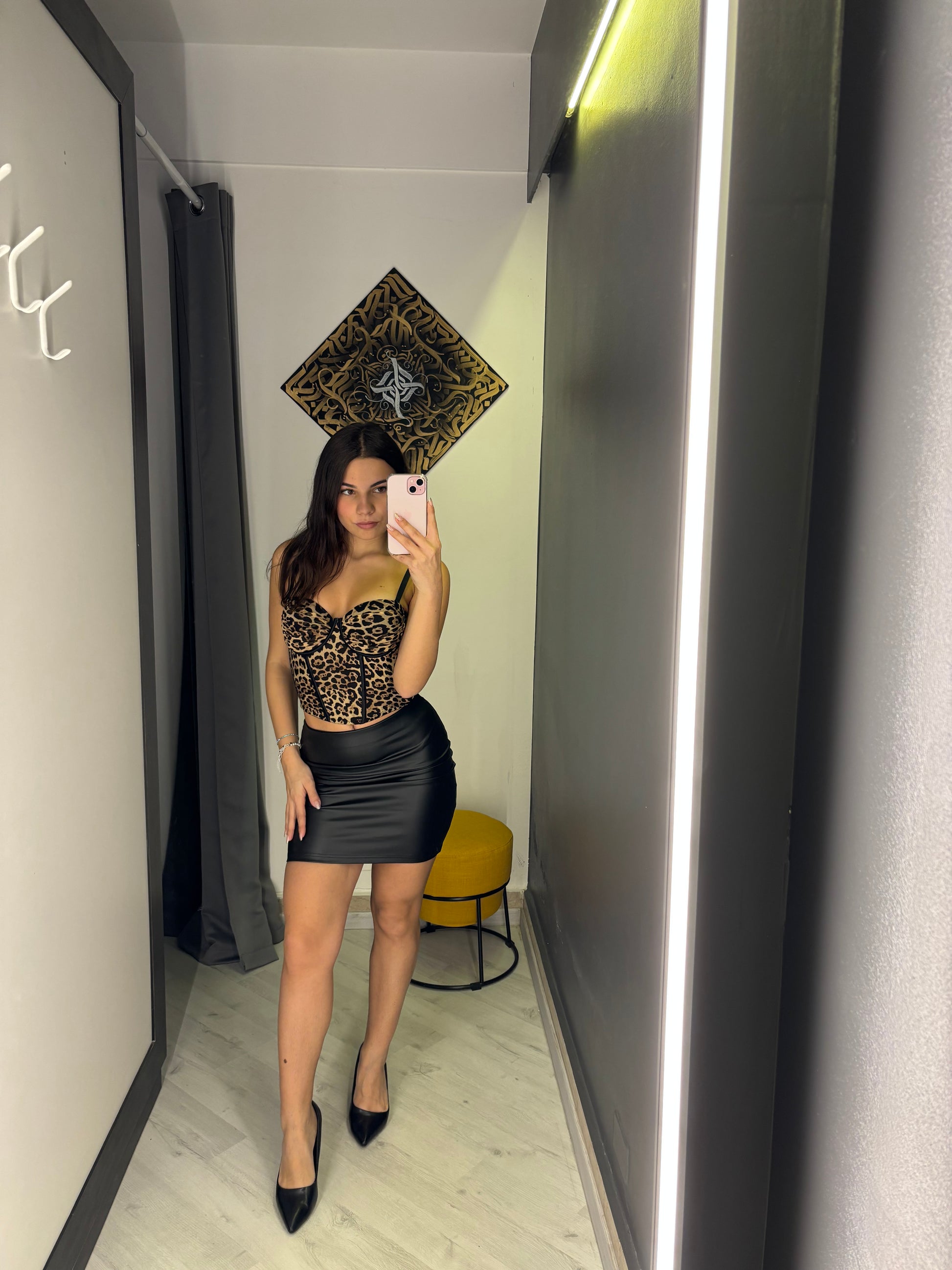 💋 Corsetto leopardato “Wild Desire”