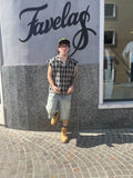 CAMICIA OVER FIT SMANICATA