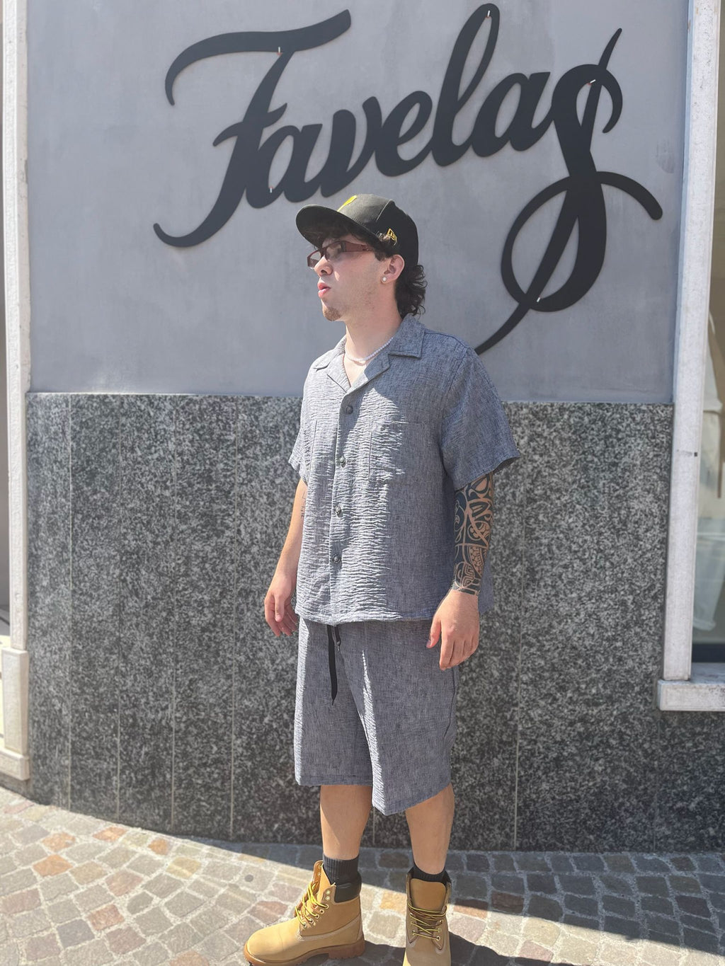 COMPLETO STREETWEAR MODERNO GRIGIO