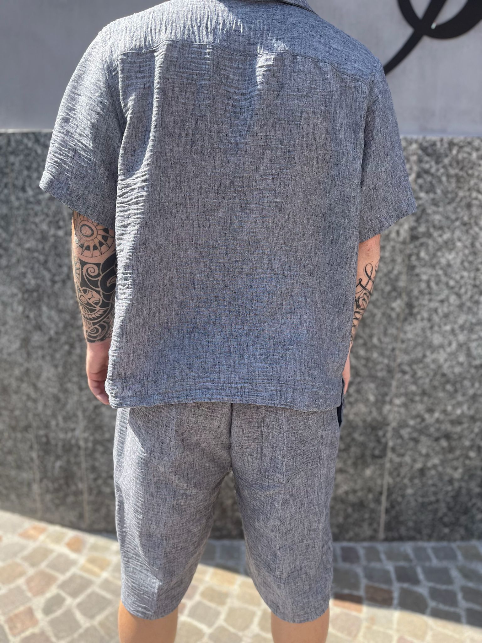 COMPLETO STREETWEAR MODERNO GRIGIO