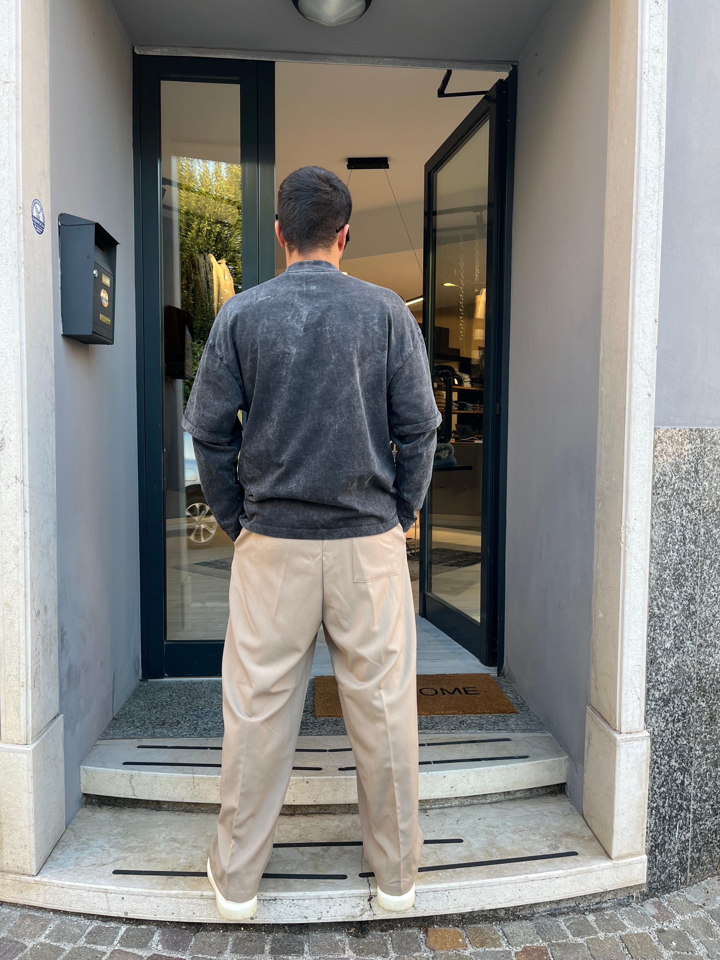 T-shirt Washed Oversize Grunge – Favelas Streetwear