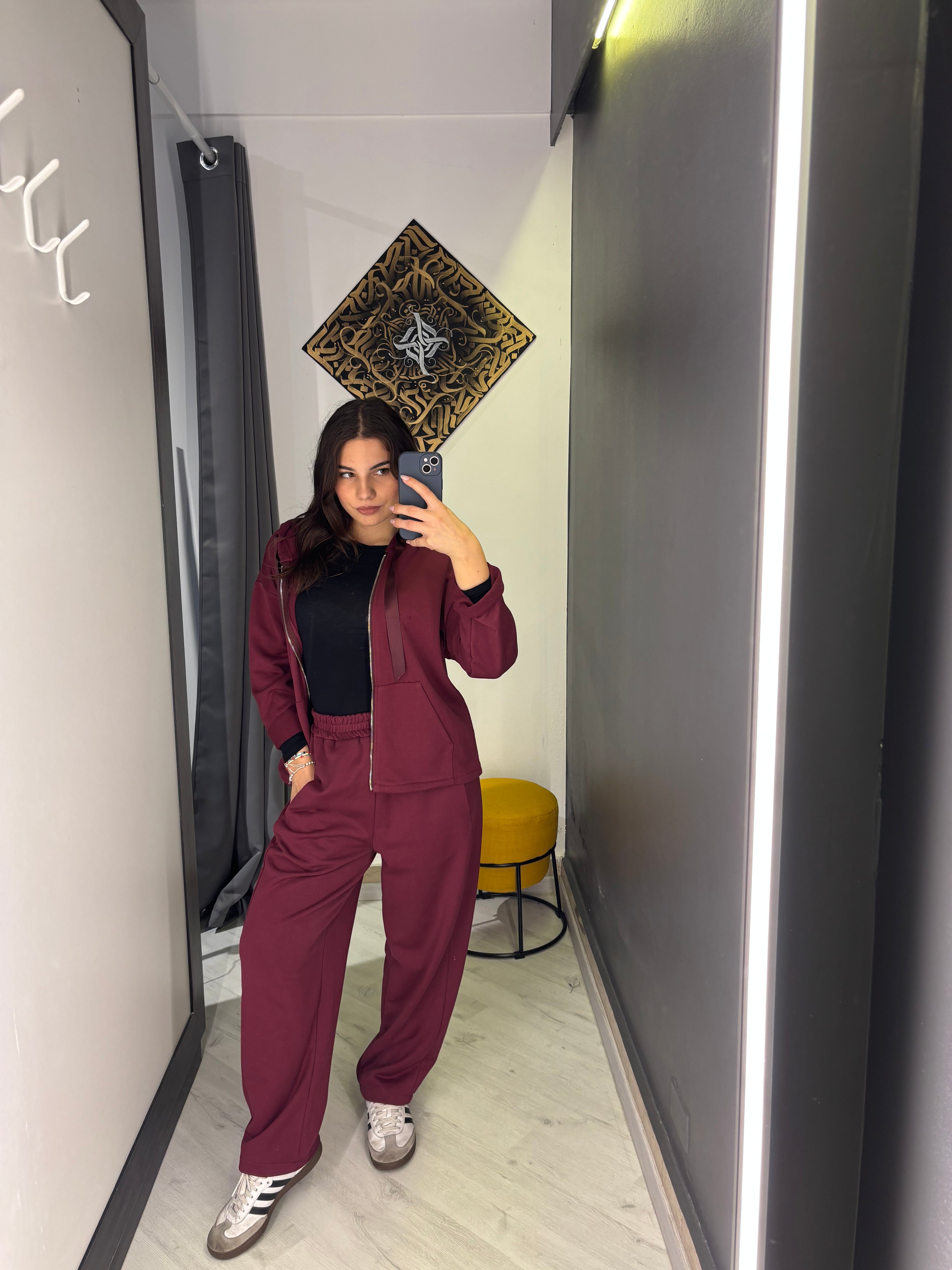 Completo Relax Bordeaux – Comfort e Stile Everyday ✨