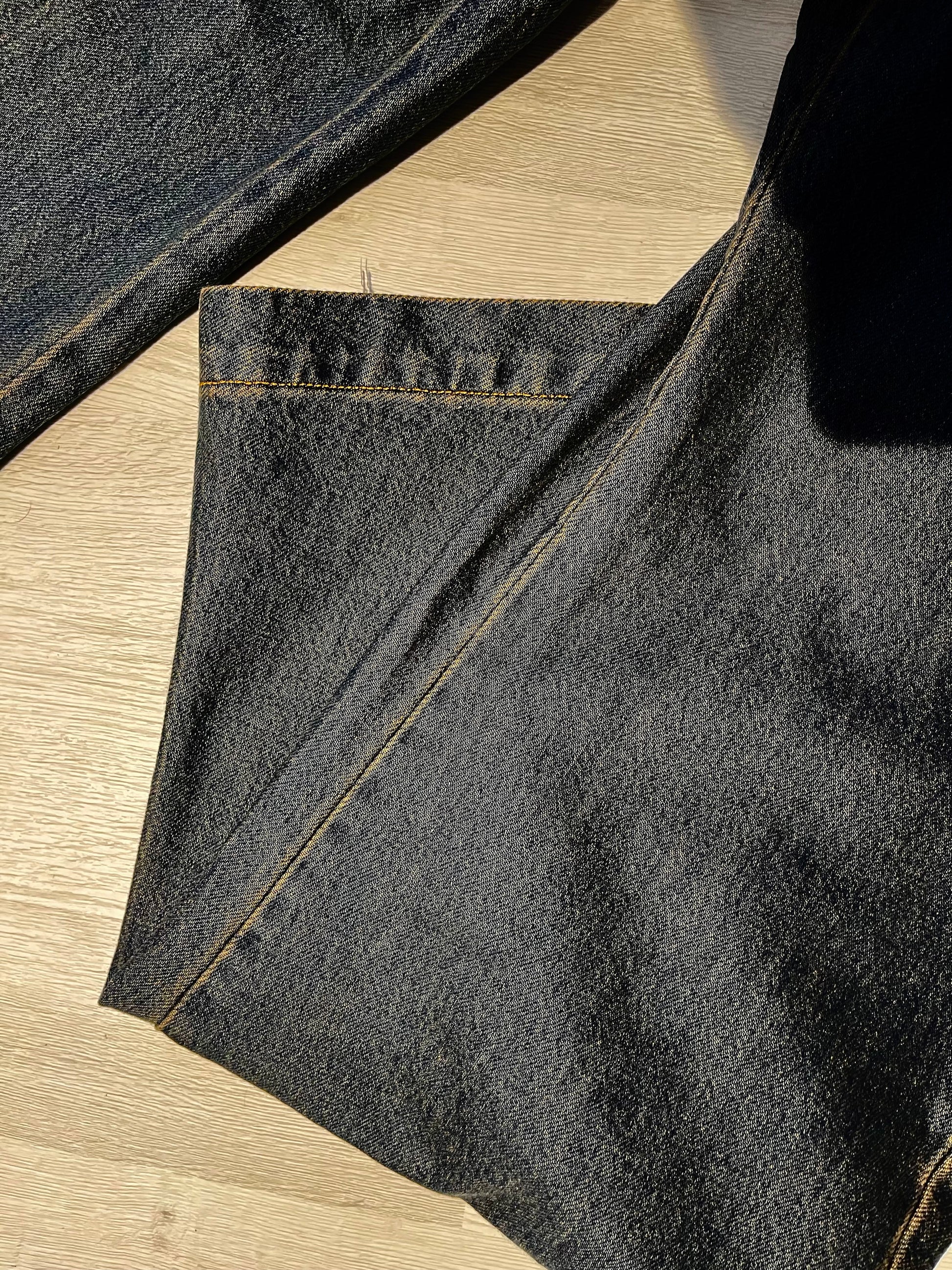 Jeans Donna Wide Leg LUMINA – Denim Scuro Vintage