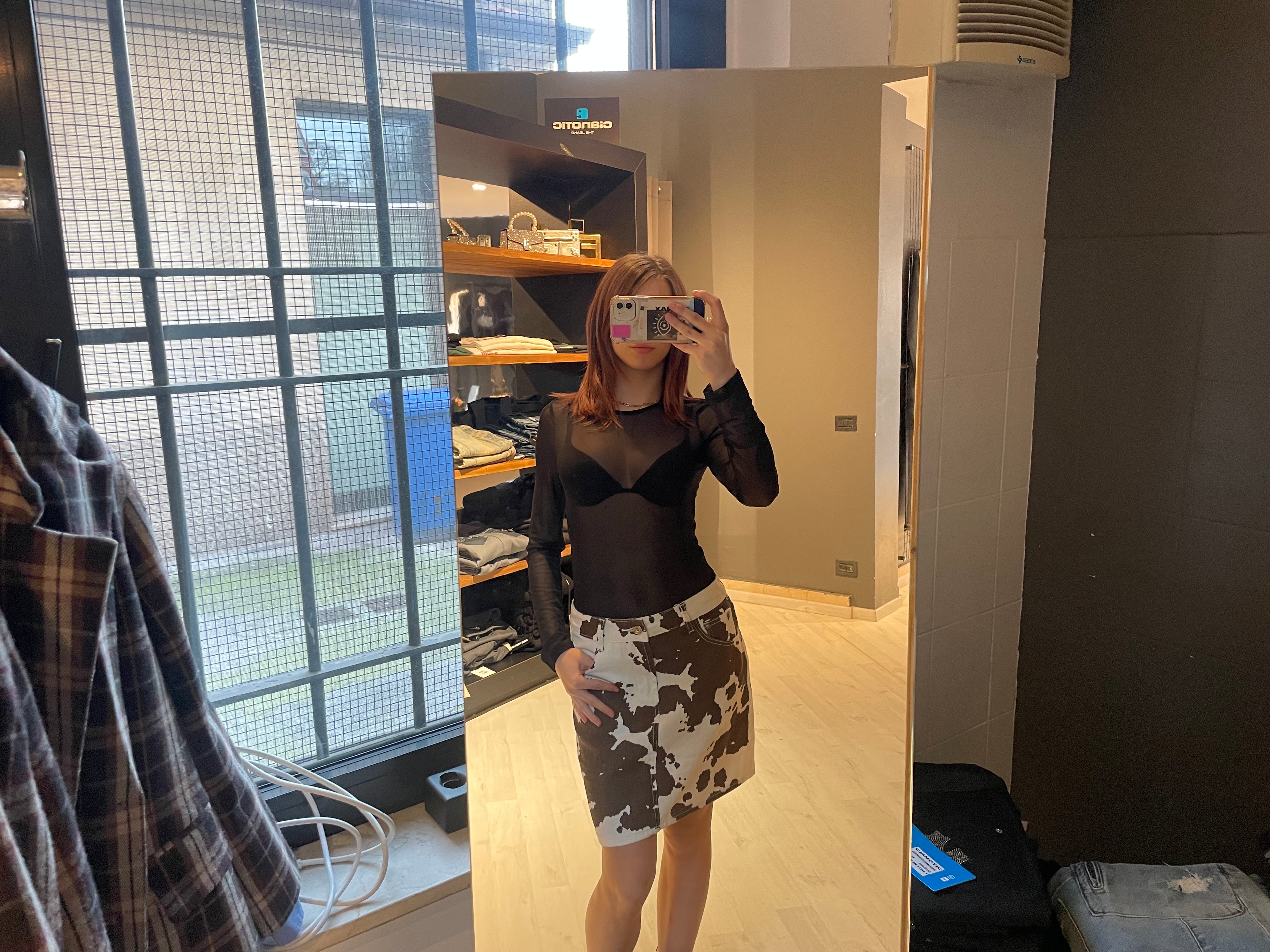 Body in Tulle Trasparente Nero – Sexy Eleganza con Maniche Lunghe