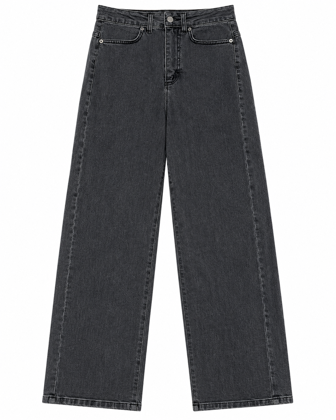 Pantaloni Denim Grigio Vintage