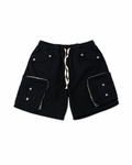 PANTALONCINO CARGO STREETWEAR NERO