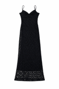 🖤 Abito lungo in pizzo “Dark Desire” – Eleganza che lascia il segno 🖤