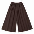 PANTALONE PALAZZO MISTO LINO