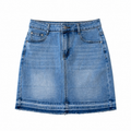 MINIGONNA IN DENIM