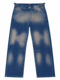 Jeans moda MICKEY blu spray