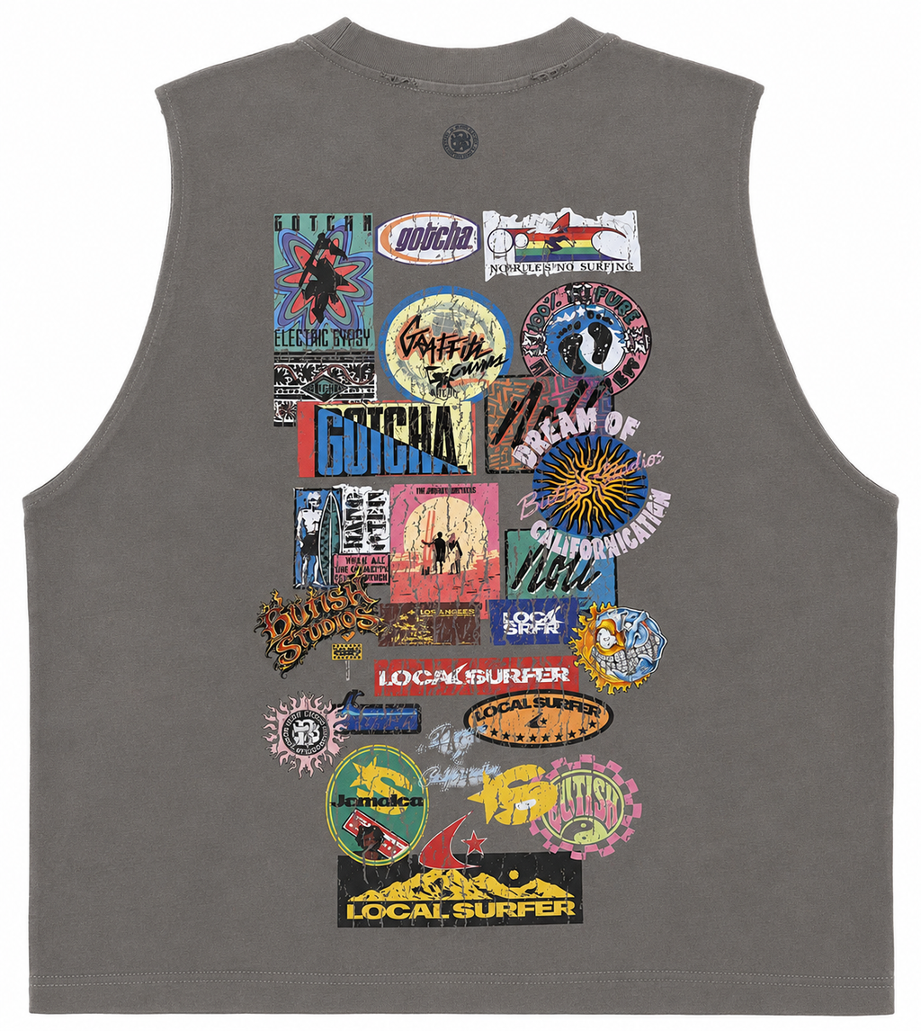 Canotta Malibu grey