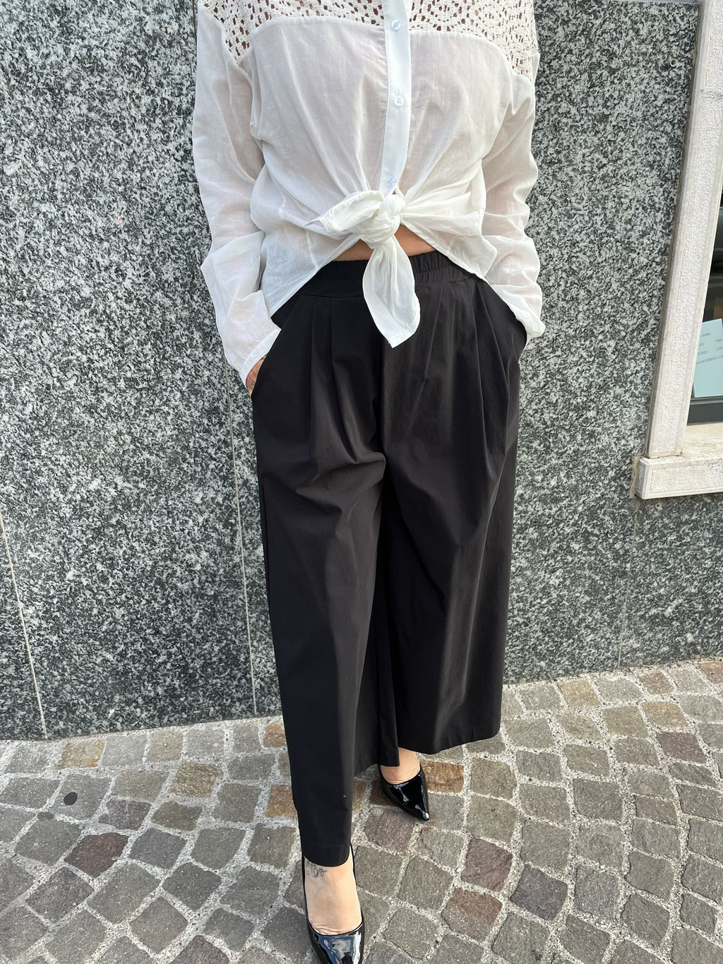 PANTALONE PECHINO NERO