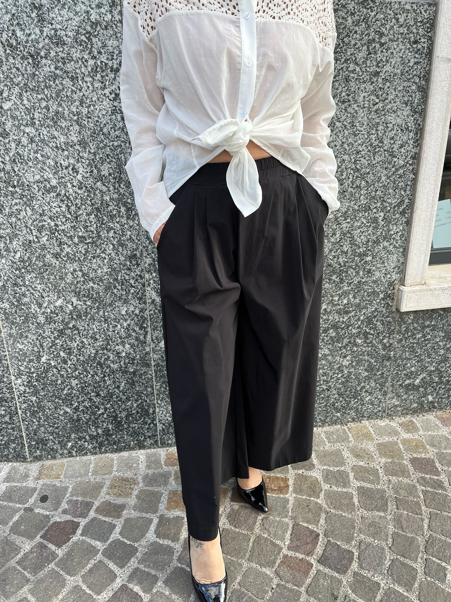 PANTALONE PECHINO NERO