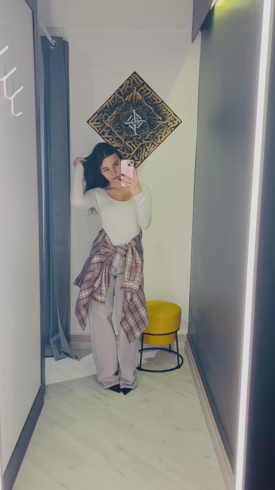 Camicia a Quadri Cozy Flannel – Soft Touch, Stile Casual Chic