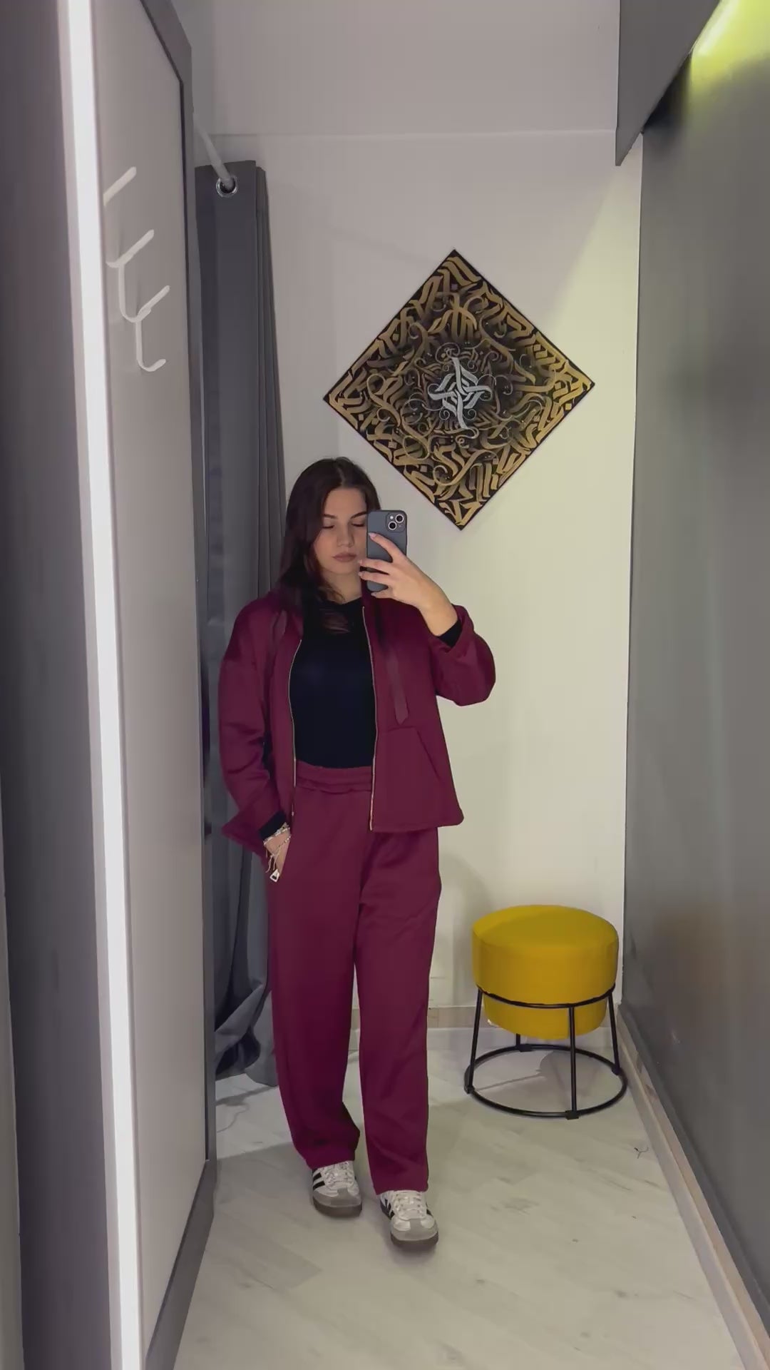 Completo Relax Bordeaux – Comfort e Stile Everyday ✨