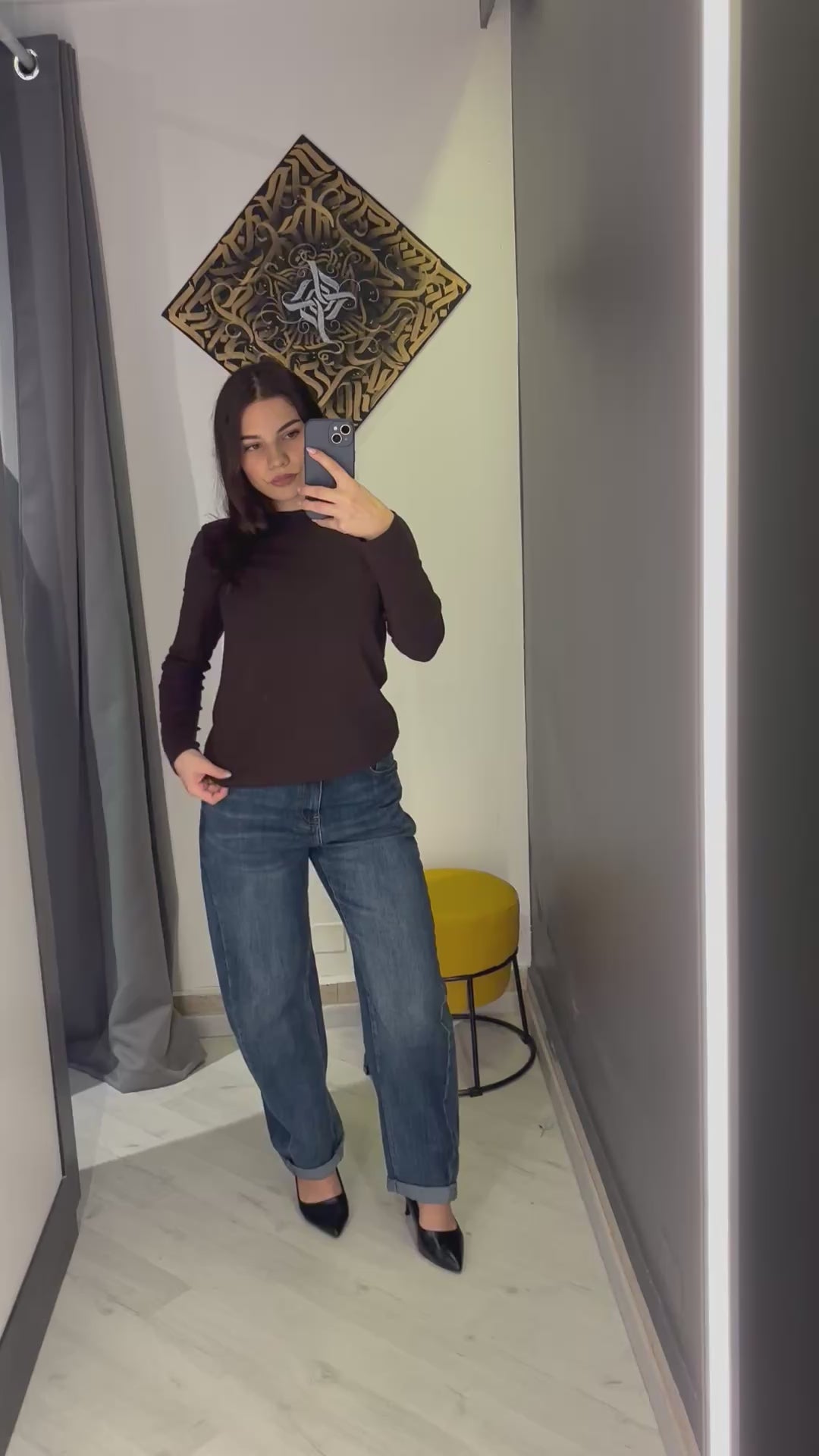 Maglia Morbida a Maniche Lunghe – Chocolate Basic