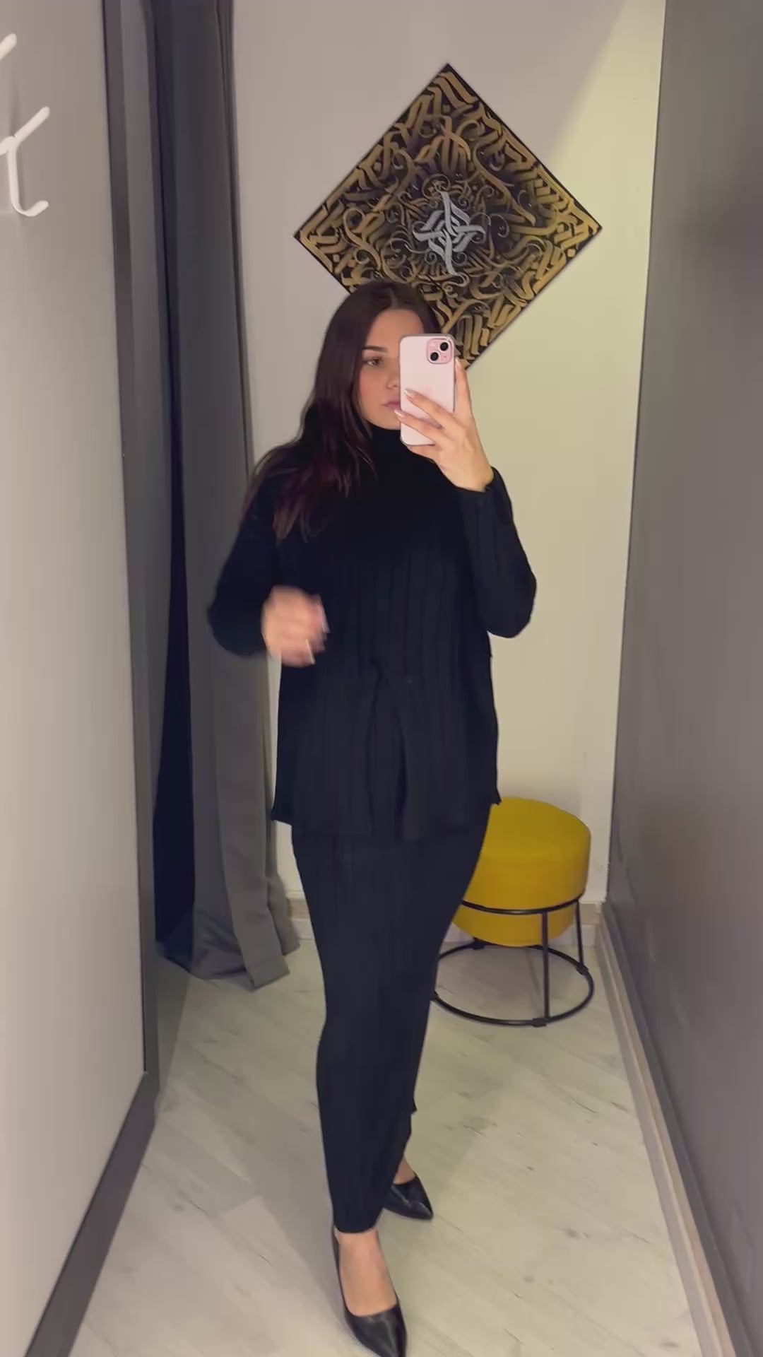 🖤 Abito maglia due pezzi “Cozy Chic”