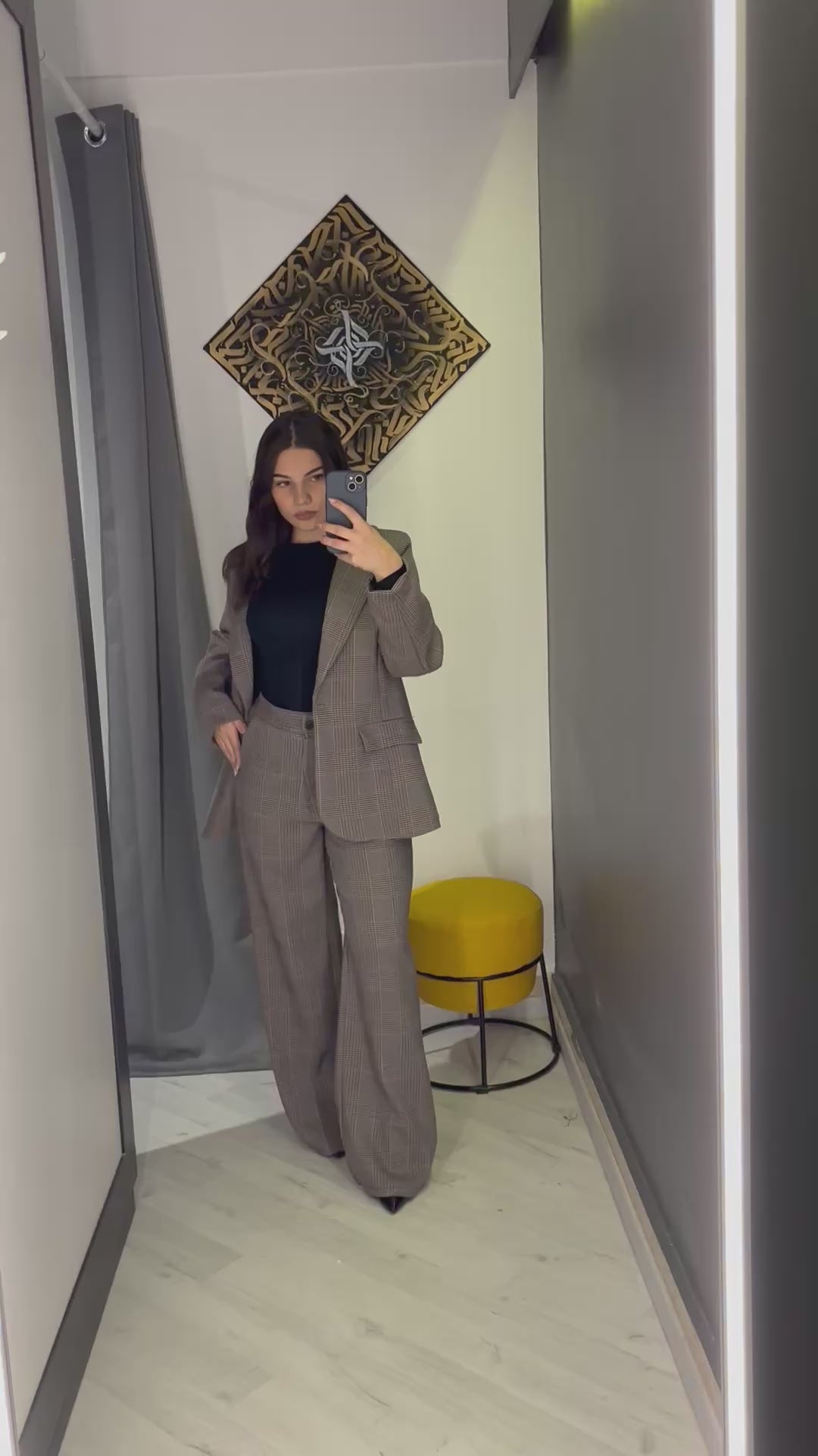 Completo a Quadri Donna – Classic Tailored Edition