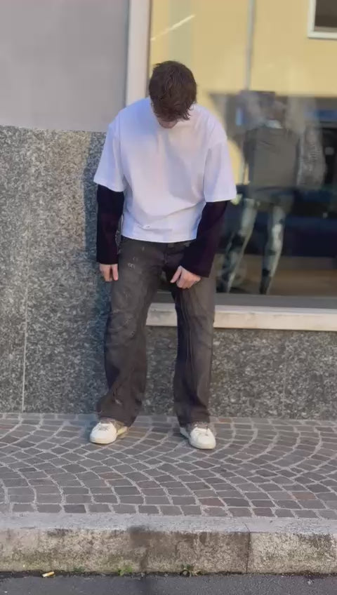 Jeans Cargo Streetwave – Fit Largo e Dettagli Distressed